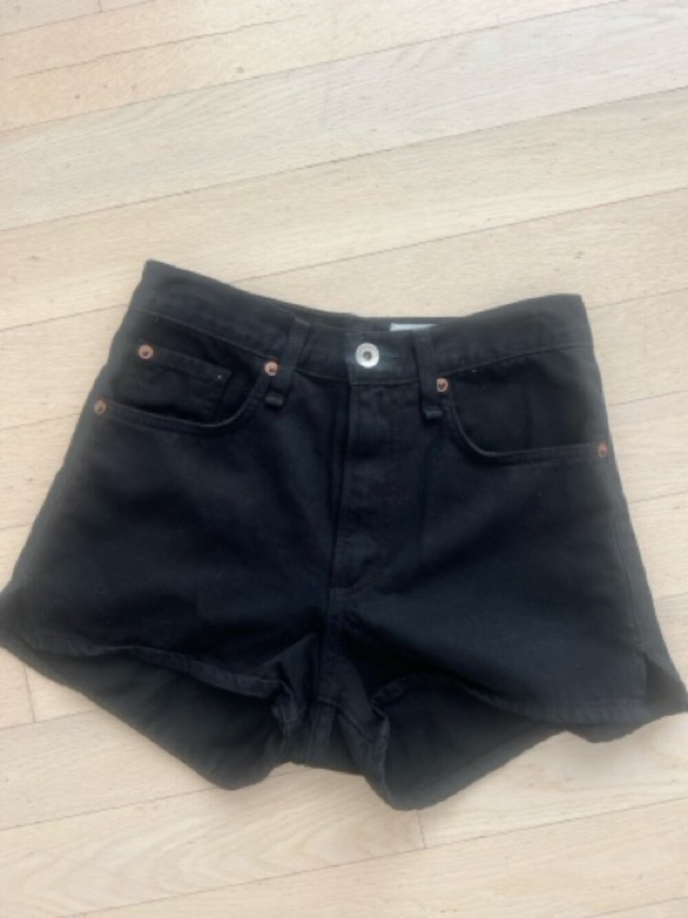 Black Sz 24 Rag & Bone Jean Shorts - like NEW